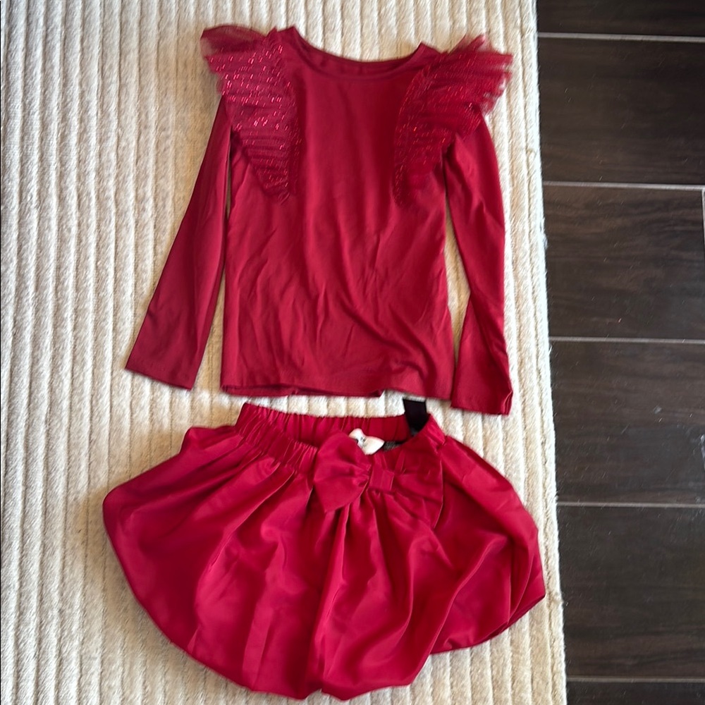 H&M Red Set, Girls size 6X
